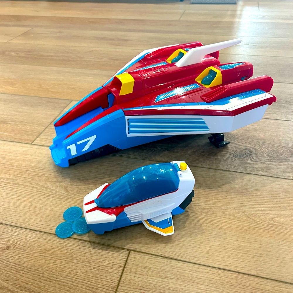 Paw Patrol Super Paws Transforming Mighty Pups Jet Command Center